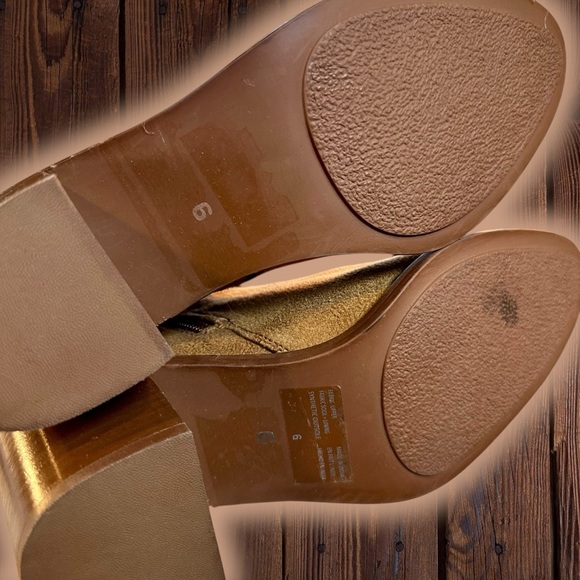 NWOT Seychelles ‘Paradise Cities’ Over-The-Knee Vegan Suede Boots in Cognac Sz 6 - Picture 7 of 15